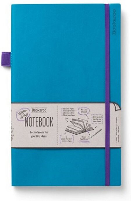 Libreta Bookaroo Bigger Things Turquesa